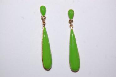 Outstanding metal Teardrop Green