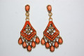 Earrings coral sweet girl