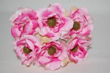 Small ruffle rose corsage