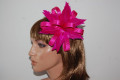 Touched Fuchsia satin corsage