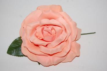 Flor Rocío coral claro-samón