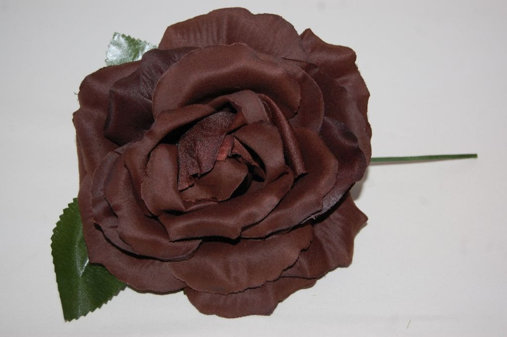 Flor Rocío marrón 