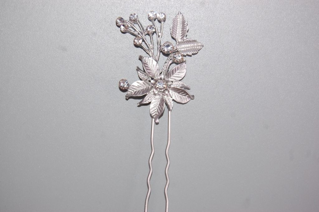 Fork Zira flower silver