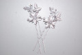 Horquilla Zira flor plata