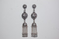 Pendientes Sansa plata