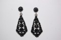 Pendientes Galaxy negros