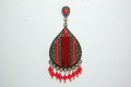 Pendientes rojos cante
