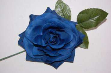 Flor Manzanilla azul oscuro marino