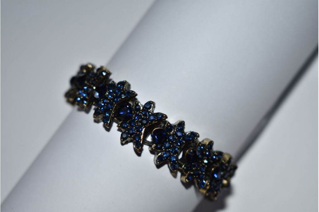 Pulsera Elegante Elsa azul marino