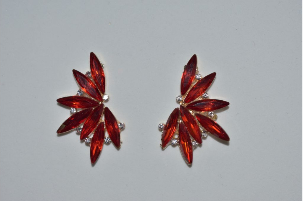 Pendientes Canopus rojo