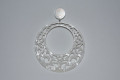 Earrings white carei fair