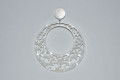 Earrings white carei fair