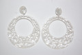 Pendientes blanco carei feria