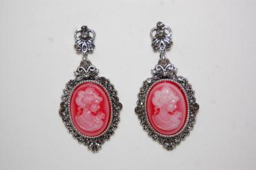 Pendientes Camafeos feria coral