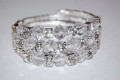 Bracelet beads, beads and white sparkles