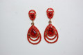 Pendientes Ayala rojos