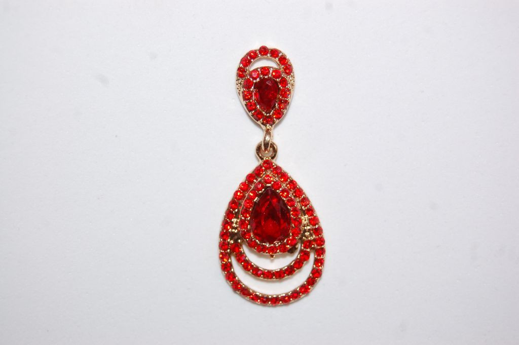 Pendientes Ayala rojos