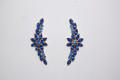 Pendientes Ear Cuffs azul 