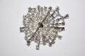 Broche Inés con perla y brillos