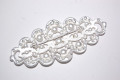 Broche Amanda oro blanco