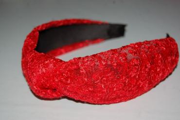 Diadema ancha Lissa roja