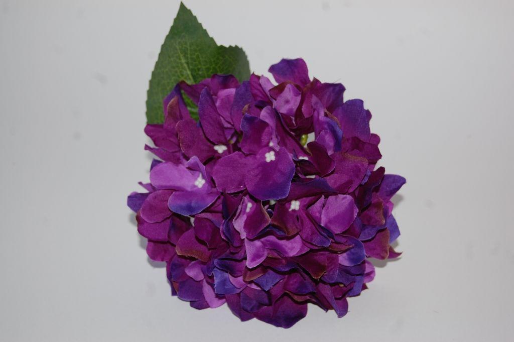 Ramillete Capuchinas morado y azul