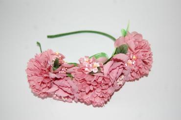 Diadema floral personalizada