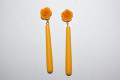 Pendientes flor feria albero yema