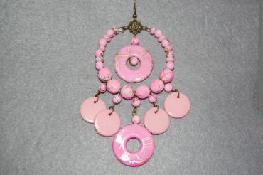 Pendientes rosa gitana