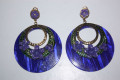 Conjunto azul metal madrina