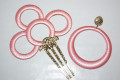 Conjunto Alba mini rosa nude