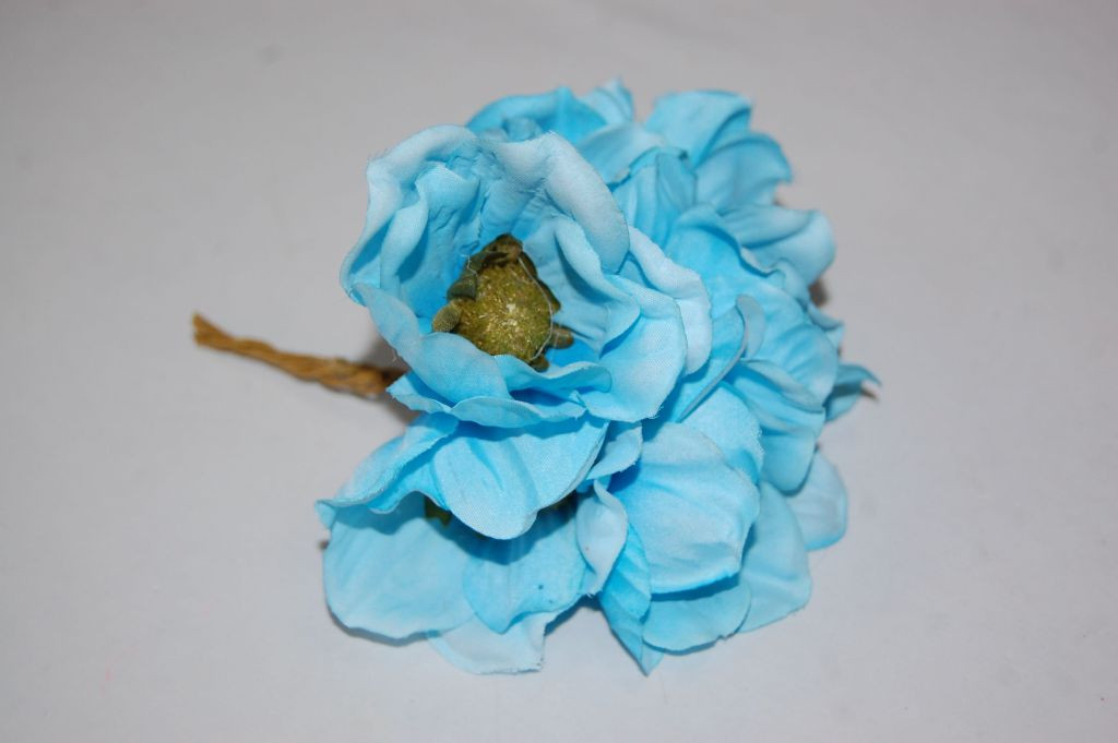 Ramillete Primavera azul turquesa