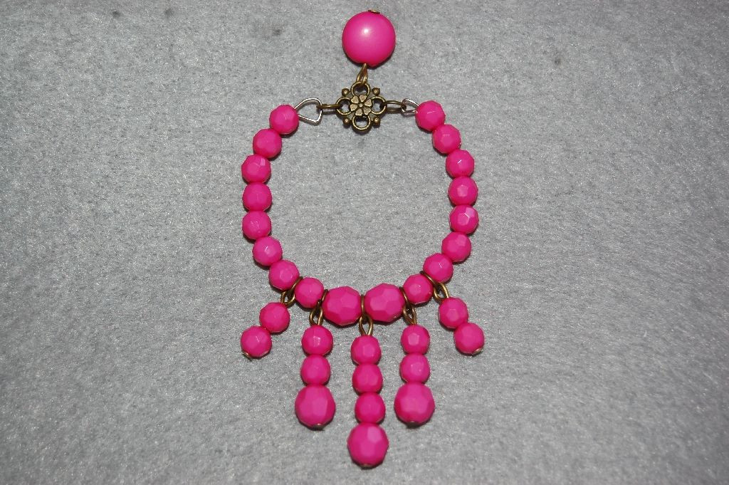 Fuchsia earrings earrings