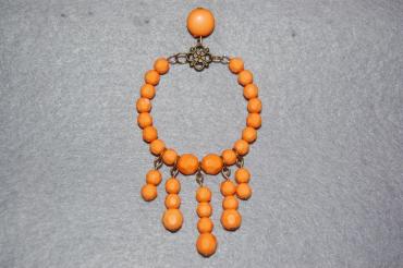 Pendientes naranja aretes