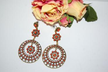 Pendientes Trinidad coral