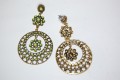 Pendientes Trinidad pistacho