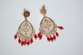 Pendientes flamenca Aris rojo