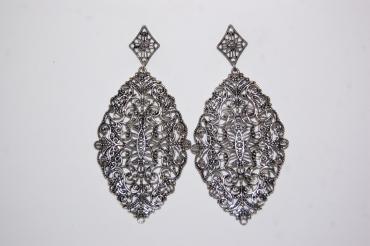 Earrings Taili old silver