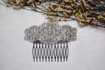 Gran peina oro blanco Isis