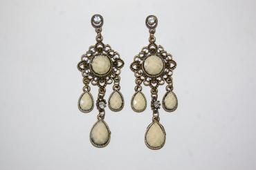 Pendientes Locura beige