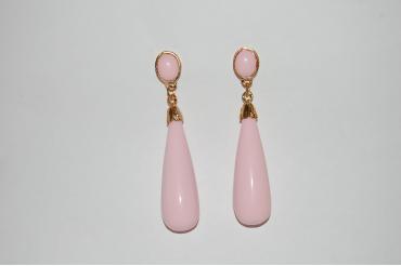 Pendientes flamenca corales rosa amor