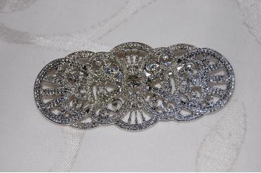 Broche oro blanco Elena