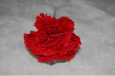 Clavel rojo 8 cm