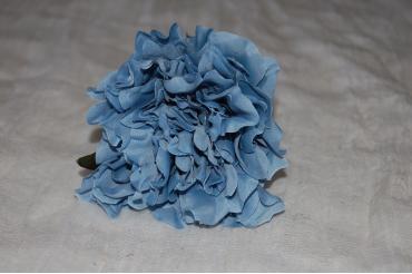Flor Peonía azul navi 16 cm