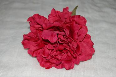 Flor Peonía granate 16 cm