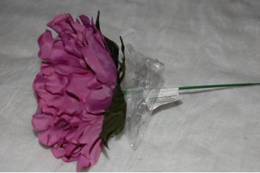 Flor Peonía lavanda 16 cm