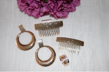 Pendientes Aros Divinas oro