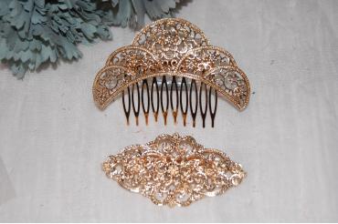 Gran Peineta dorada Carmen