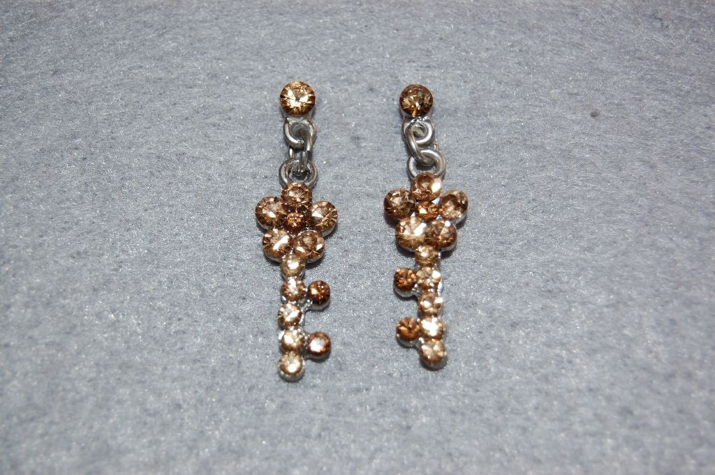 Pendientes llave dorada