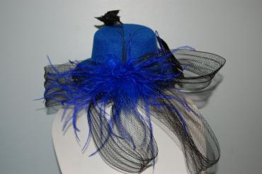 Blue Hat headdress pretti